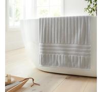 Bianca Hotel Cotton - Toalla de Mano (50 x 90 cm), Color Gris Plateado