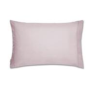 Bianca Plain Dyed Cotton Percale Pink 200TC Housewife Pillowcases 50 x 80 cm (2)
