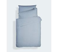 Bianca Plain Dyed Denim Juego Sábanas Cama de 90 cm 100% Algodón Percale