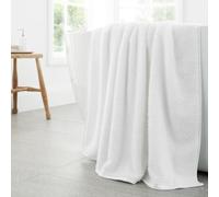 Bianca Soft Zero Twist - Toalla de baño (algodón, 70 x 127 cm), Color Blanco