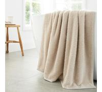 Bianca Soft Zero Twist - Toalla de Mano (algodón, 50 x 90 cm), Color Natural