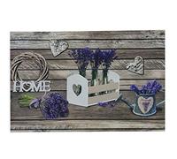 BIANCHERIAWEB Alfombra antideslizante para cocina, digital, varios diseños