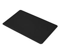 BIANCHERIAWEB Alfombra de cocina Memory Ultrasoft antideslizante impermeable lisa Giulia 44 x 150 negro