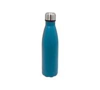 BIANCHERIAWEB Botella térmica de 500 ml, botella de agua, termo de café y bebidas calientes, de acero, monocolor, doble capa, botella de petróleo
