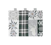 BIANCHERIAWEB Edelweiss - Funda universal para horno de felpa, color verde