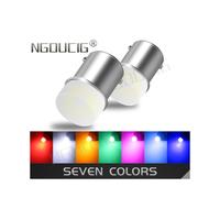 (BIANCO-1157 BAY15D P21/5W-24V Flash 2 PZ) Lámpara estroboscópica a LED rosa 1156 R5W Señales de retromarcia