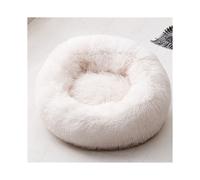 (bianco-50 cm-19,7 pollici) Taglia 0-100 cm Letto per cani in pile caldo Cuscino rotondo per animali