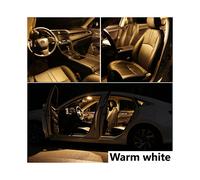 (bianco caldo - Hatchback - 15 pezzi) Kit di luci di lettura per portiera con mappa interna a LED per