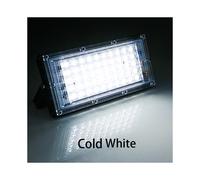 (Bianco freddo - 1 pz - AC 110 V - 100 W) Faretto LED IP65 impermeable AC 110 V 220 V 50 W 100 W Proiettore