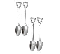 (Bianco) Frullatore manuale con testa di miscelazione in acciaio inossidabile, batteria a lunga durata,