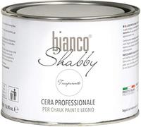 bianco Shabby Cera profesional transparente para decoración y restauración con cera de abeja y cera carnauba (500 ml)