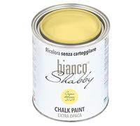 bianco Shabby® Crema Italiana 2023 - Pintura de tiza a base de agua para todas las superficies y perfecta para efectos decorativos, pintura de tiza extra mate (1 litro)