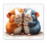 Bianco Tappetino Mouse Piccolo 230x180x3mm, Tappetino Scrivania con Bordo Cucito, Mousepad Impermeabile e Antiscivolo, Pratica e Facile da Pulire, Accessori Gaming, Regalo Uomo, Carino 4-5942