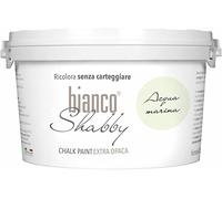 biancoShabby® Chalk Paint Acqua Marina Pintura Shabby Chic Vintage para Muebles y Paredes Extra Mate vuelva a dar color fácilmente todo tipo de material sin lijar (2.5 l Paquete de 1)