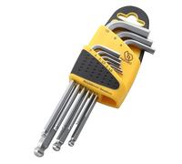 Bianditz 232004 - Juego de llaves hexagonales, bola en serie larga, MoV, 9 unidades