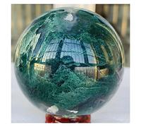BIANMTSW 1 Bola de Esfera de Cristal de Cuarzo de ágata acuática de Musgo Natural for decoración Inicio Colecciones (Size : 58-60mm)