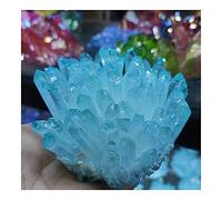 BIANMTSW 1 Uds 300-700g racimo de Cristal Natural, racimo de Cristal Amarillo electrochapado, Punta de Cristal, decoración de la casa Inicio Colecciones (Size : 300-400g)