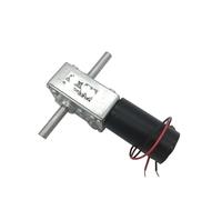 BIANMTSW 5840-31zy 12V DC Gear Electronic Starter 24V Worm Gear with Double Shaft Motors Reversed Self-Lock Package R 24v 80rpm