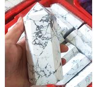 BIANMTSW Acción de Gracias Cristal Natural 700-1500g Varita de Cristal Cuarzo Natural Hexagonal Pagoda Punto de Gema Terapia Piedra de Poder Cristal Inicio Colecciones (Size : 800-900g)