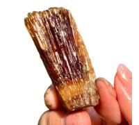 BIANMTSW Beautiful Amber Calcite Crystal Cluster geode Home Decoration (Size : 190-200g)