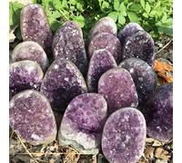 BIANMTSW Decoración del hogar Natural Uruguay sueño Amatista Cuarzo Cristal racimo espécimen curación 1 Pieza Piedras Inicio Colecciones (Size : 200-300g)