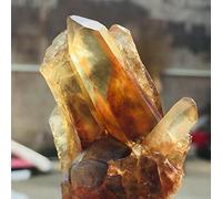 BIANMTSW Espécimen en Bruto de Cuarzo Citrino Ahumado Negro Natural de 65 g Cristal Hermoso Inicio Colecciones