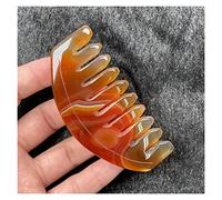 BIANMTSW Peine de cristal de cuarzo rosa de amatista natural, peine de dientes anchos, colección de regalos de piedras preciosas Inicio Colecciones