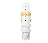 Biannbjx Correa de cuero para reloj de hombre y mujer, correa de muñeca de liberación rápida de 12mm, 14mm, 15mm, 16mm, 18mm y 20mm, oro blanco, 18mm
