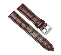 Biannbjx Correa de reloj Correa de reloj de cuero de repuesto universal para hombres y mujeres Correa de reloj de 12mm a 24mm, marrón-s, 14mm