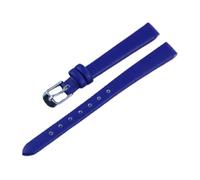 Biannbjx Correa de reloj de cuero Accesorios de reloj Correa de reloj universal, azul real, 8mm