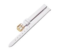Biannbjx Pulsera de reloj de cuero Correa de reloj para mujer 6mm 8mm 10mm 12mm Correa pequeña, oro blanco, 8mm
