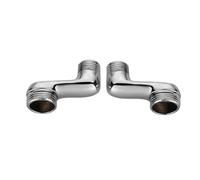 BiaoTeng Excentricas Regulables 2 Piezas Latón Adaptador Grifo Ducha 1/2 3/4 38 mm