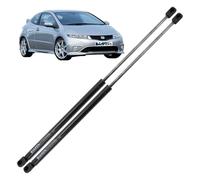 BIAREN 2 amortiguadores de gas para maletero trasero para Honda Civic Mk8 (2005-2011), sistema de soporte de elevación 465 (N) 640 mm 74820SMGE03