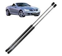 BIAREN 2 amortiguadores de gas para maletero trasero para Mercedes SLK R171 2004-2010, sistema de soporte de elevación 560 (N) 280 mm - 1717500036 A1717500036