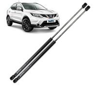BIAREN 2 amortiguadores de gas para portón trasero del maletero para Nissan Qashqai J11 2013-2019, sistema de soporte de elevación 425 (N) 530 mm 90450-4EA0A 90450-4EA1A