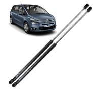 BIAREN 2 amortiguadores de gas para portón trasero para Citroen C4 Grand Picasso 2 Grand C4 Spacetourer 2013 en adelante, sistema de soporte de elevación 630 (N) 670 mm 9806879280