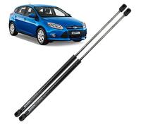 BIAREN 2 amortiguadores de gas para portón trasero para Ford Focus MK3 Hatchback, sistema de soporte de elevación 385 (N) 600 mm 1718369 BM51A406A10AE 1747492 BM51A406A10AD