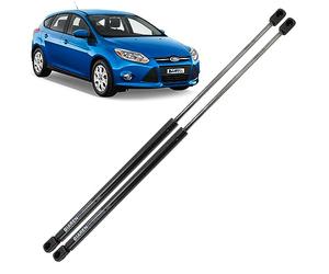 BIAREN 2 amortiguadores de gas para portón trasero para Ford Focus MK3 Hatchback, sistema de soporte de elevación 385 (N) 600 mm 1718369 BM51A406A10AE 1747492 BM51A406A10AD