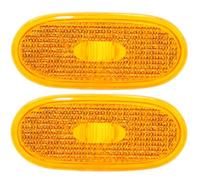 BIAREN 2 lentes de luz de marcador lateral ámbar para Mercedes Sprinter W906 Volkswagen VW Crafter (2006-2017) 0038202956 A0038202956 2E0945061C
