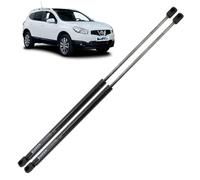 BIAREN 2 x amortiguadores neumáticos para la puerta trasera para Nissan Qashqai J10 2007-2013 Sistema de soporte de elevación 365 (N) 515 mm (no compatible con modelos NJ10 + 2) - 90450-JD01C