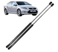 BIAREN 2x Amortiguadores de gas del portón trasero del maletero para Ford Mondeo Mk4 Hatchback BA7 2017-2015, sistema de soporte de elevación 715 (N) 553 MM 7S71A406A10BA 1710894 BS71A406A10AA 1484371