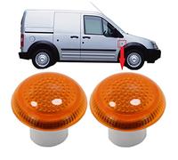 BIAREN 2x Luces Indicadoras de Marcador Lateral Repetidor Lámpara Lente Ámbar Para Ford Transit Tourneo Connect 1353531 4T1613K376AA