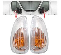 BIAREN Juego de lentes para espejo retrovisor izquierdo y derecho para Renault Master Mk3 Vauxhall Movano B Mk2 Nissan NV400 261652475R 261603141R 95508975 95508976