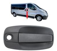 BIAREN Manija exterior de la puerta delantera derecha del lado del conductor para Renault Trafic Vauxhall Opel Vivaro Nissan Primastar (2001-2014) 8200170514 91168523 4414502