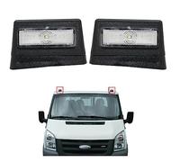 BIAREN Par de luces de techo LED para Ford Transit Tipper MK5 MK6 MK7 1992-2014 4601925 4601919 3C1615K490AA 3C1615K491AA