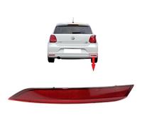 BIAREN Reflector de parachoques trasero luz lámpara lente marcador lado derecho para VW Volkswagen Polo Hatchback HB (2014-2017) 6C0945106B