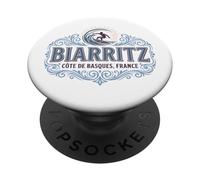 Biarritz Côte Des Basques France Surf Ornado para Luces PopSockets PopGrip Adhesivo