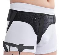 Bias&Belief Cinturón de Hernia Inguinal para Hombres - Lado Izquierdo o Derecho - Braguero de Soporte para Hernia Inguinal - para Pre Y Post Cirugía Soporte de Compresión - Tamaño Opcional,XL