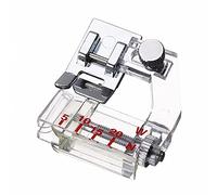 Bias Tape Presser Foot, ajustable Bias Binding Foot de 5 mm a 20 mm para All Low Shank Snap-on Singer, Brother, Babylock, Euro-Pro, Janome, Kenmore, White, Juki, New Home, Simplicity, Elna y More