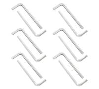 Biaungdo Juego de 12 llaves hexagonales de 5 mm, llave Allen pequeña, llave hexagonal en forma de L, juego de llaves hexagonales, herramienta de reparación de repuesto de cabeza hexagonal para reparar